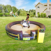 NG-SG061 Commercial adults games mechanical rodeo bull riding machine controls inflatable mechanical bull ride for sale